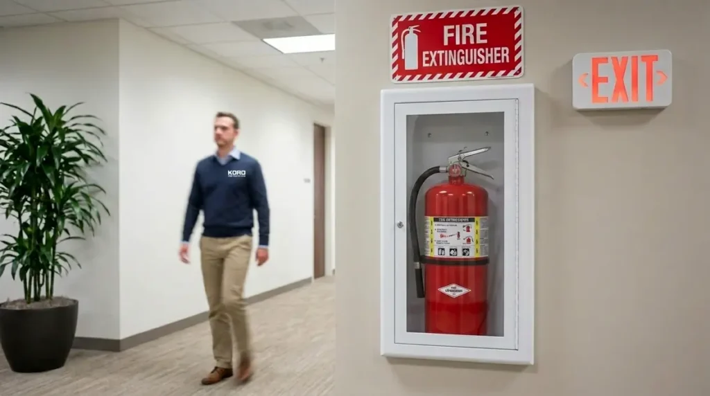 portable fire extinguisher selection