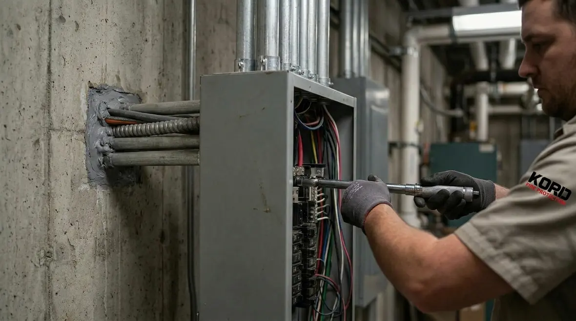 Infrared thermography inspection of electrical panels and switchgear