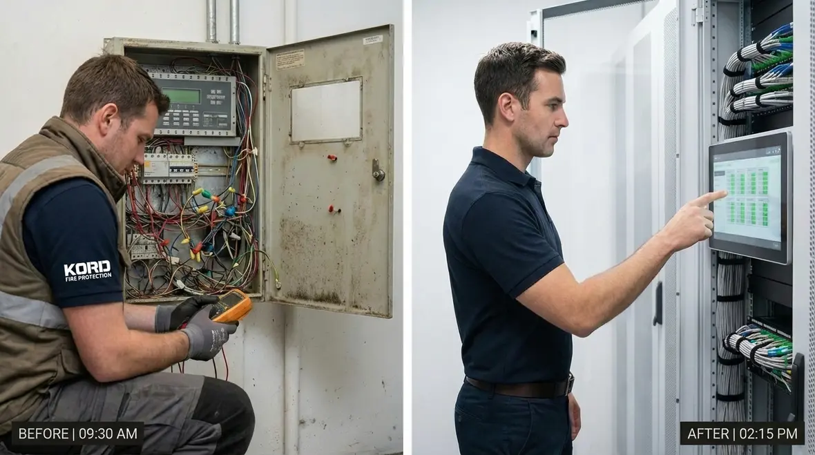 Fire alarm integration planning meeting