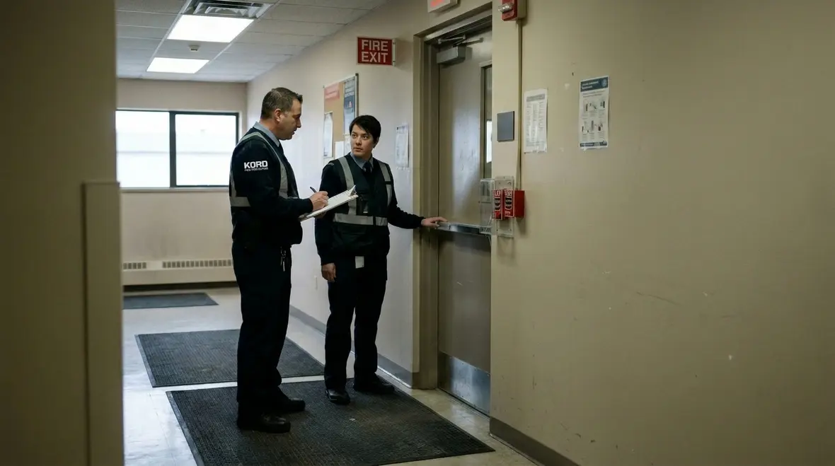 Integrated fire and security systems site review and recommendations