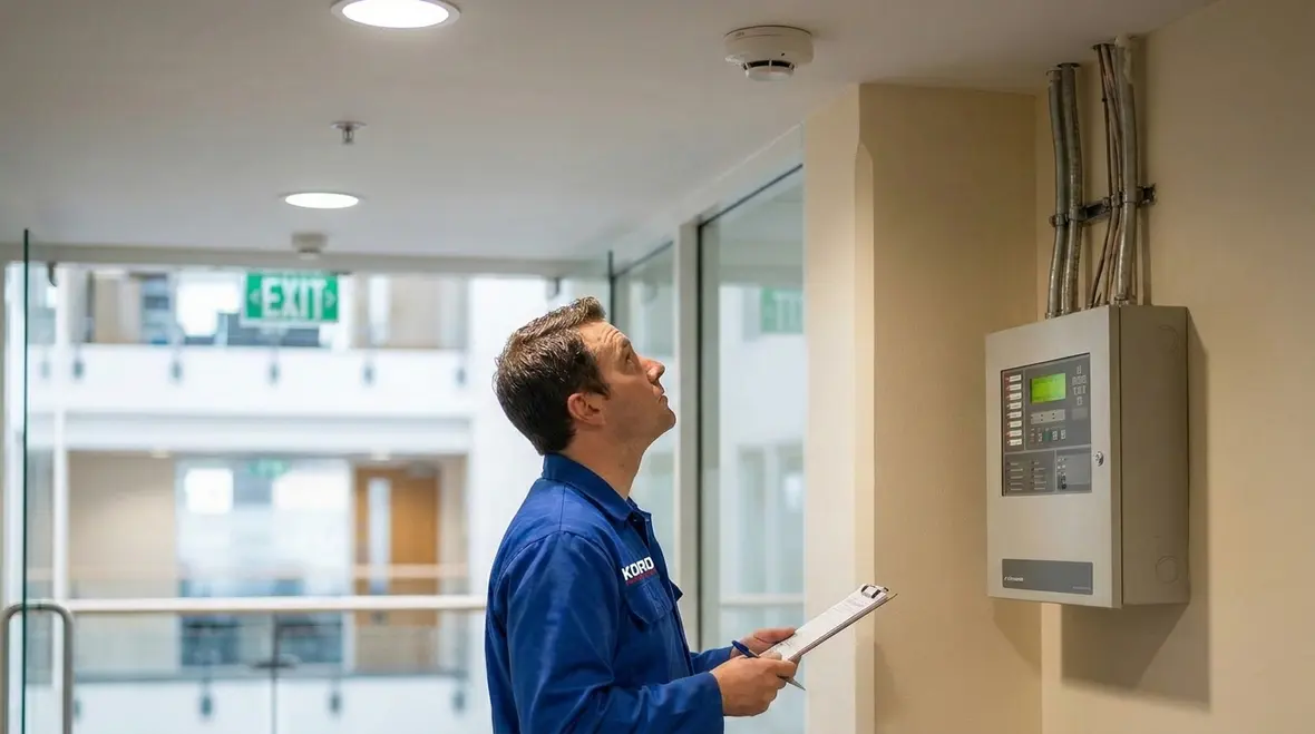 Fire alarm logic depends on clean smoke detection technology