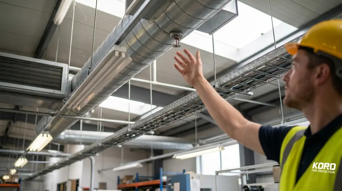 warehouse sprinkler obstruction issues