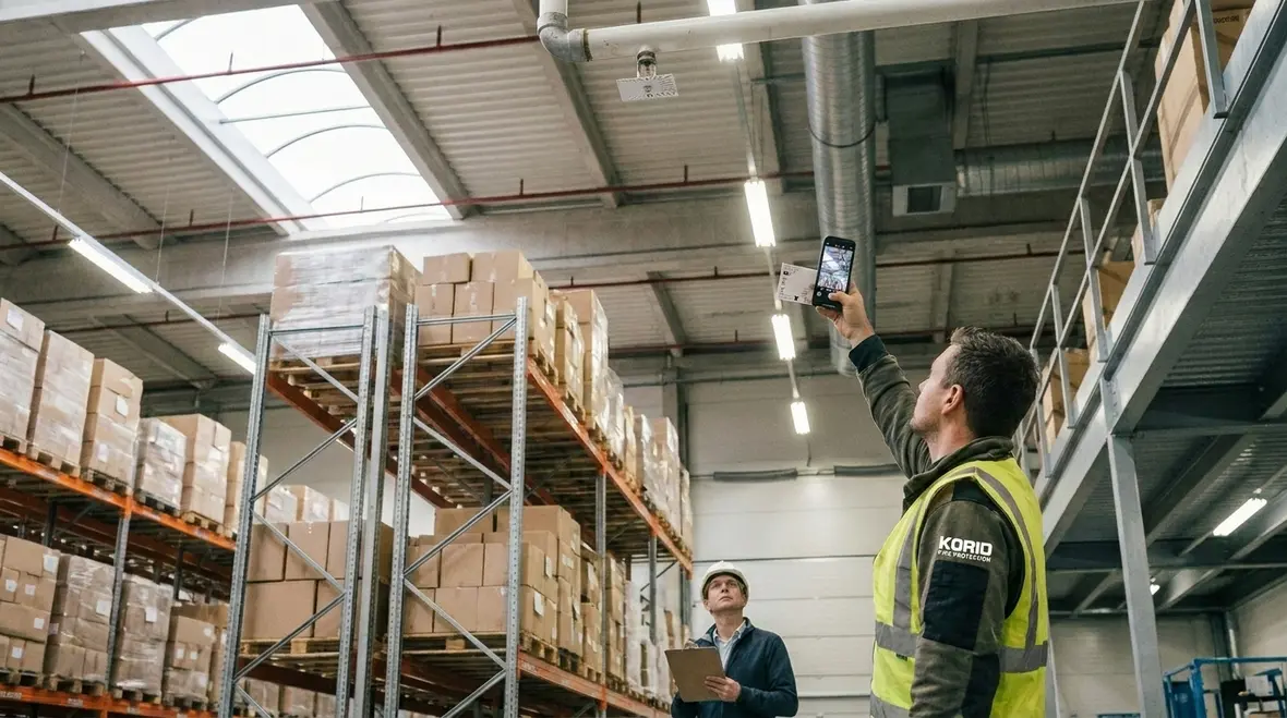 sprinkler planning warehouse layout