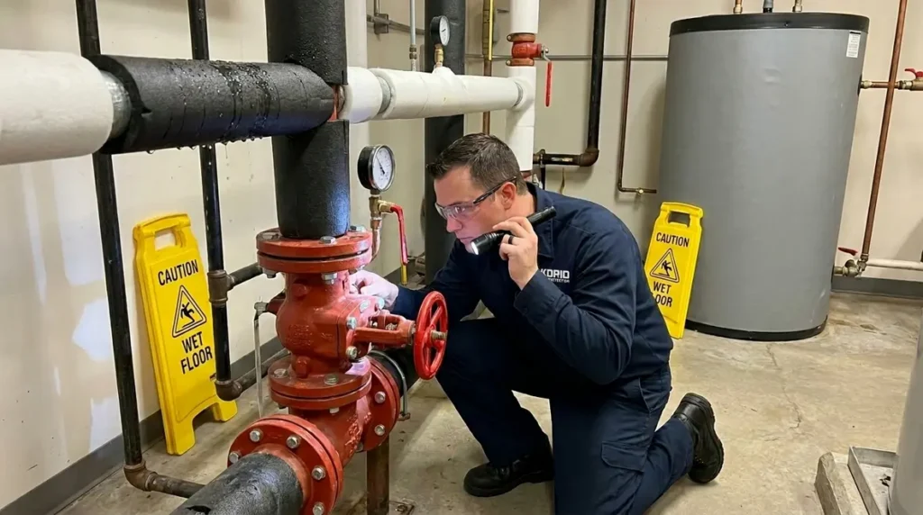 sprinkler system water damage prevention