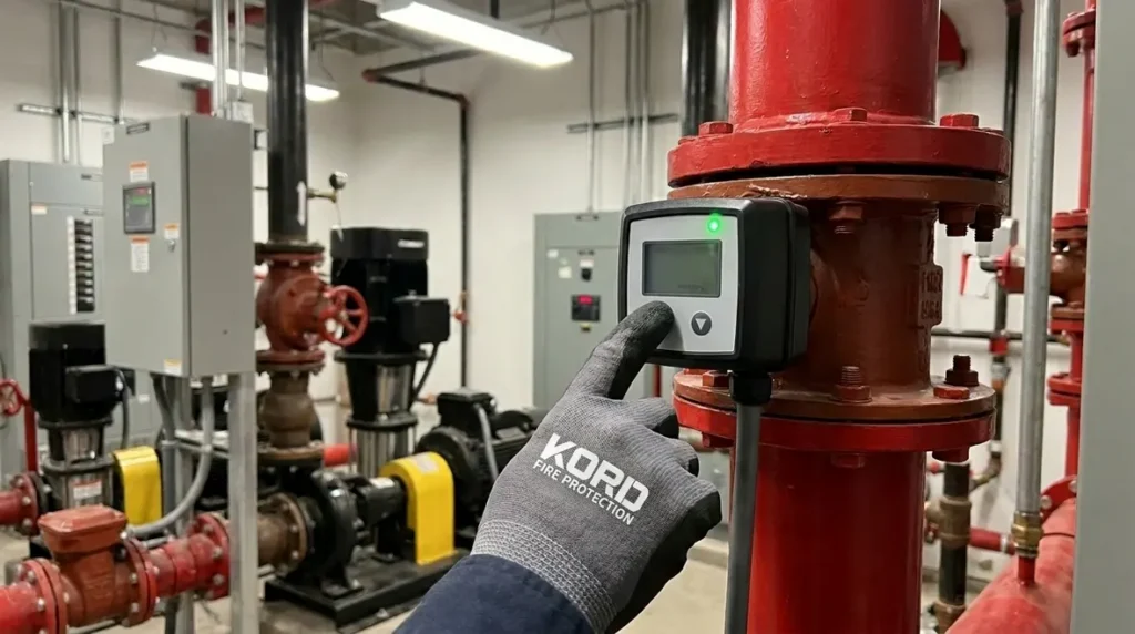 sprinkler system water flow monitoring