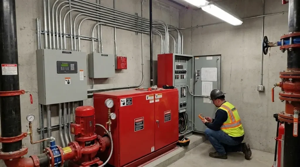 standpipe system electrical needs
