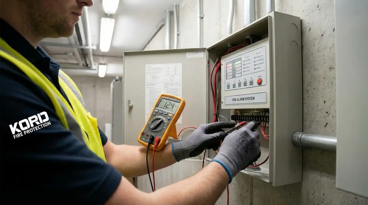 Checklist of fire alarm maintenance tasks improving system life