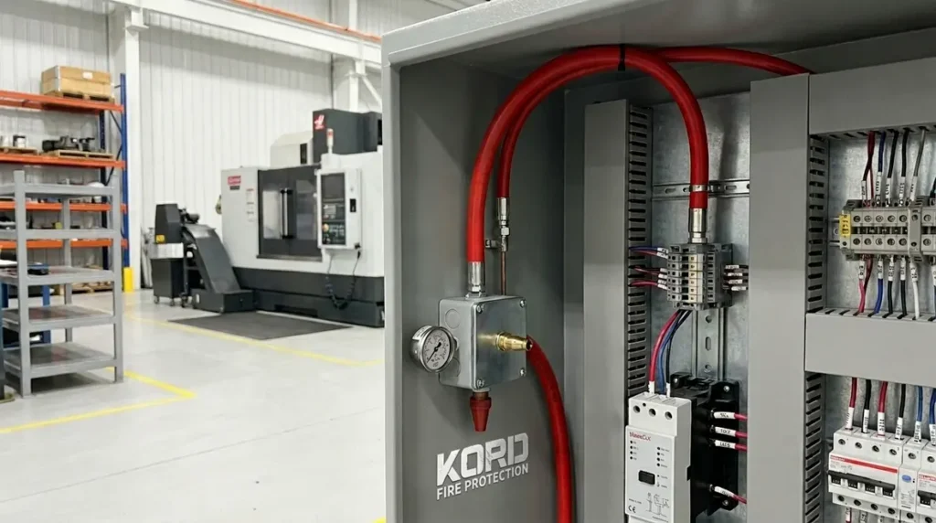 tube based fire suppression systems