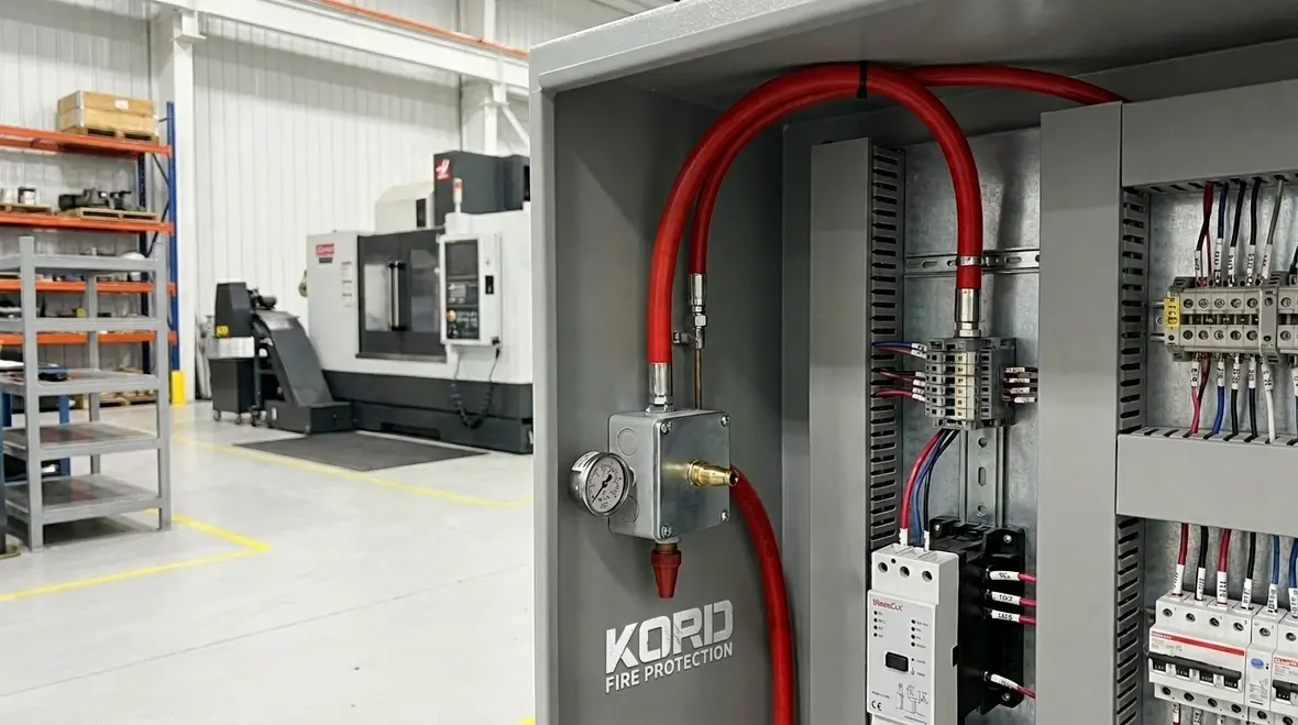 BlazeCut tube based fire suppression system overview.webp