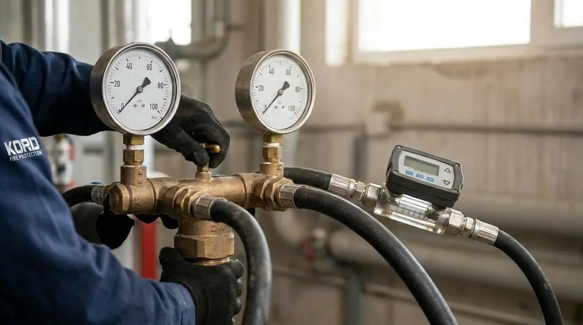 valve testing and flow verification