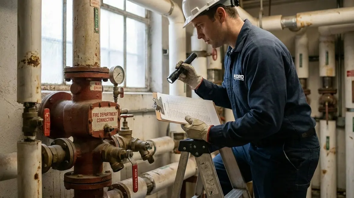 standpipe maintenance inspection