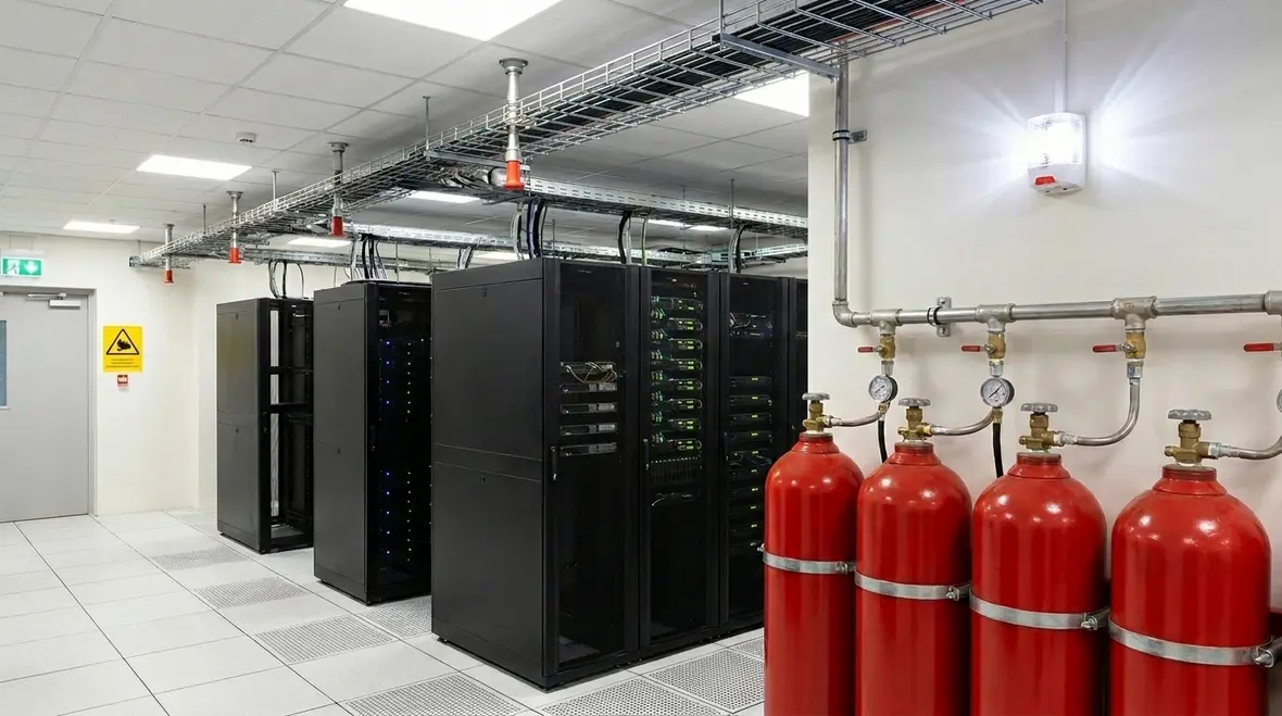 CO2 fire suppression system by Kord Fire Protection