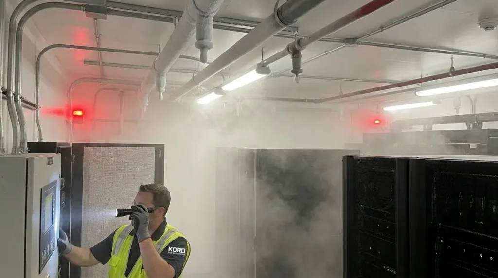 CO2 system discharge