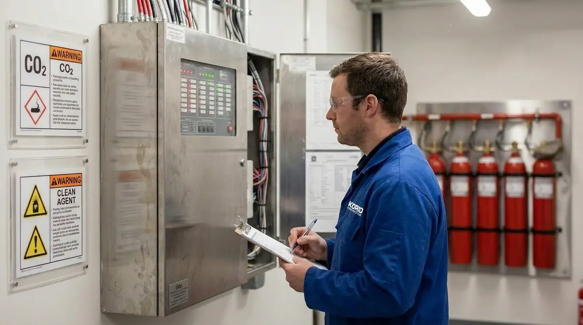 CO2 cylinders and clean agent suppression equipment comparison