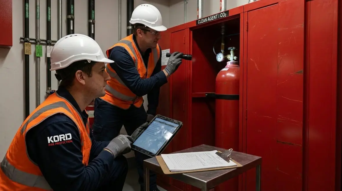 clean agent fire suppression protecting sensitive equipment