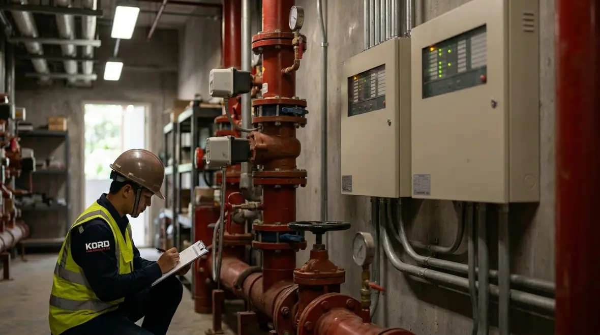 suppression monitoring signals and supervised fire alarm panel connections