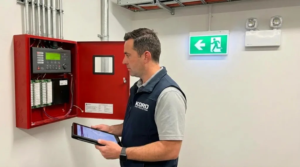Emergency lighting and fire safety