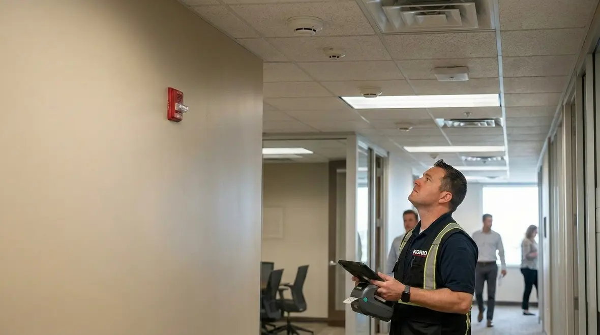 Commercial fire alarm design and detection coverage planning