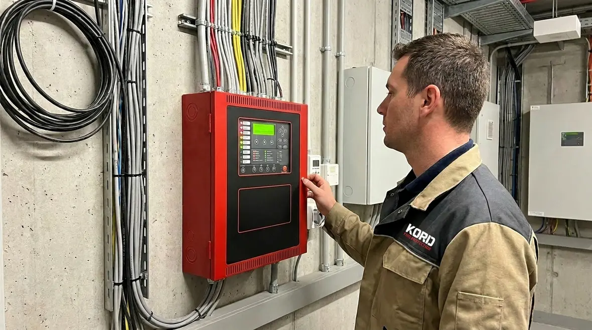 FCI fire alarm system for commercial safety and compliance