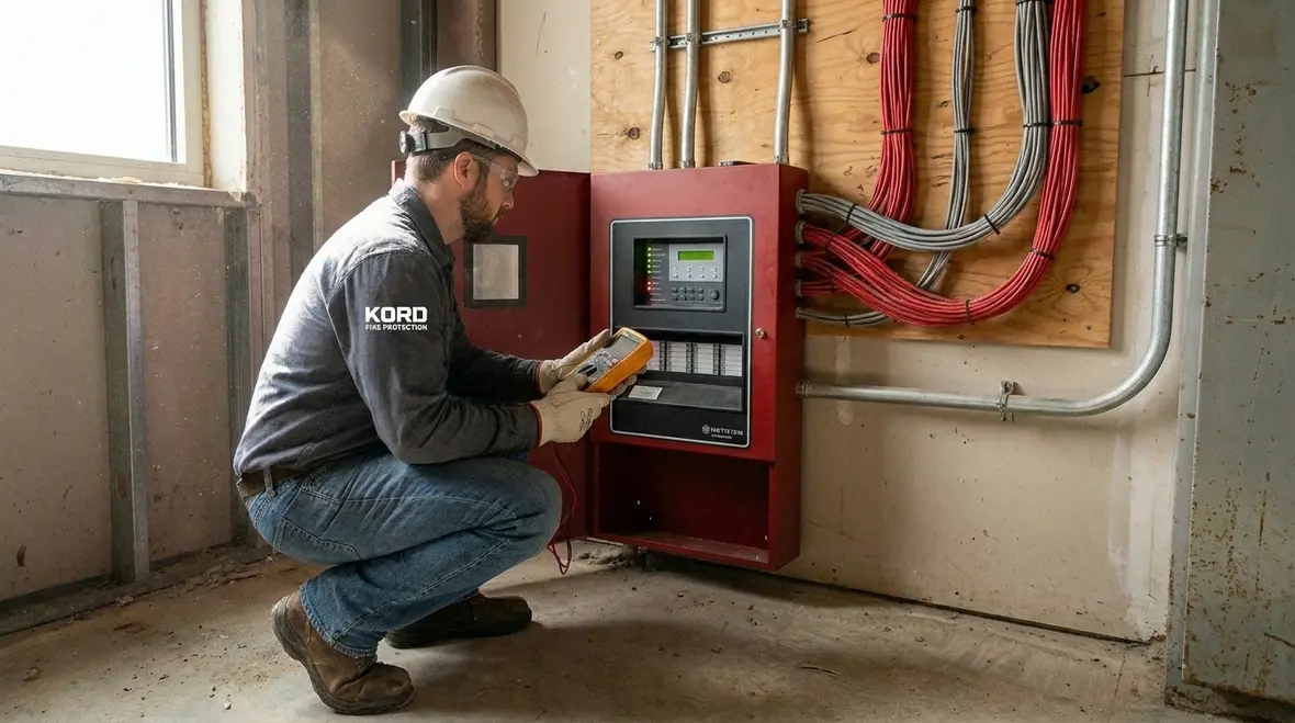 advanced fire alarm certification skills shown through system testing and documentation review