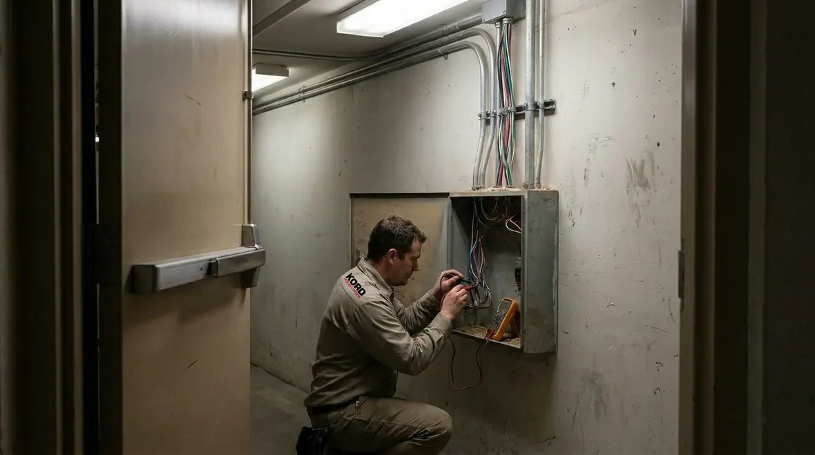 Isolating a fire alarm device fault in a commercial alarm circuit