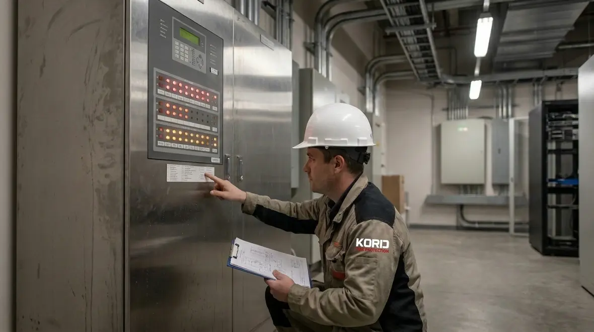 Fire alarm signal reliability system components in a commercial facility