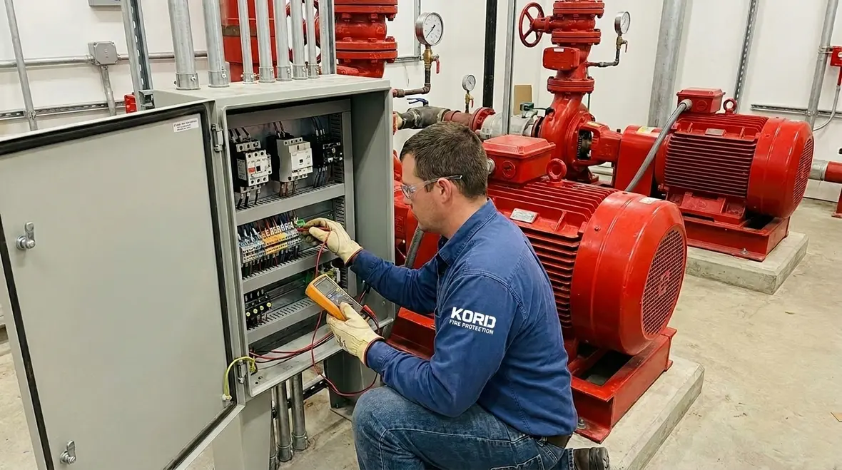 Fire pump motor maintenance featured image