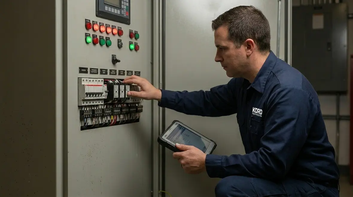 Emergency generator support for fire pump power continuity
