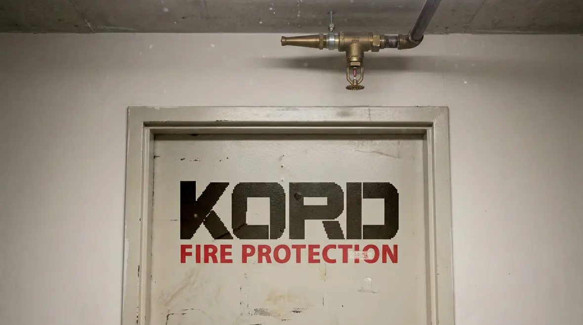 Fluoro-K clean agent fire suppression nozzles in a protected facility