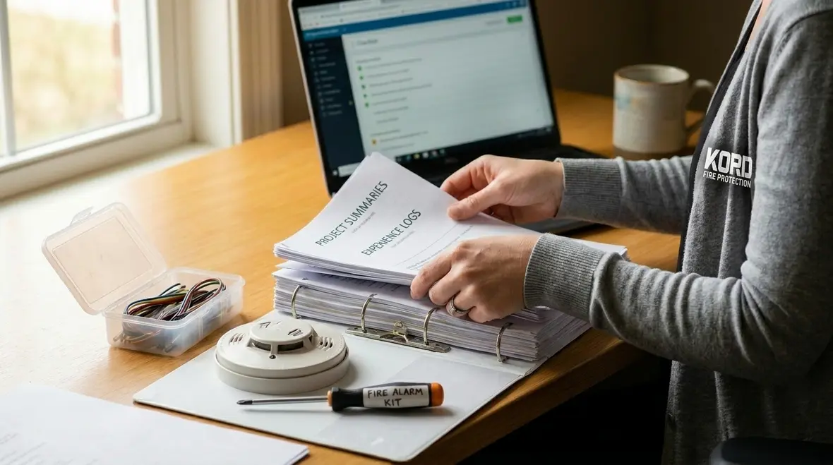 Exam day planning for NICET fire alarm certification
