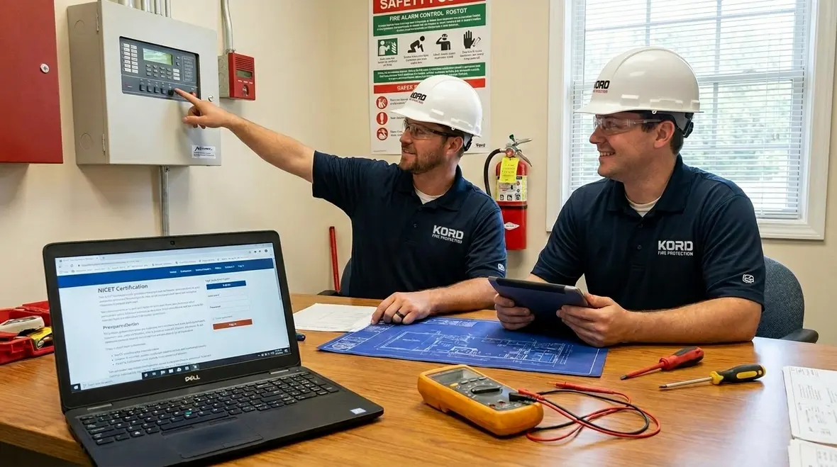 NICET Certified in Fire Alarm guide hero image
