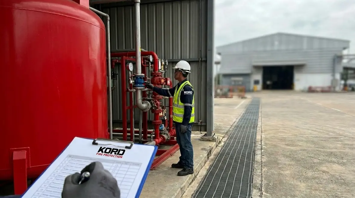 PFAS firefighting foam facility inspection overview