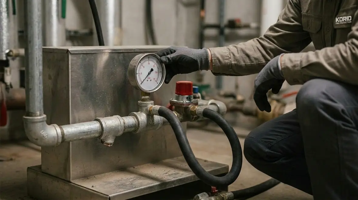 Water supply and control valve maintenance for sprinkler system reliability