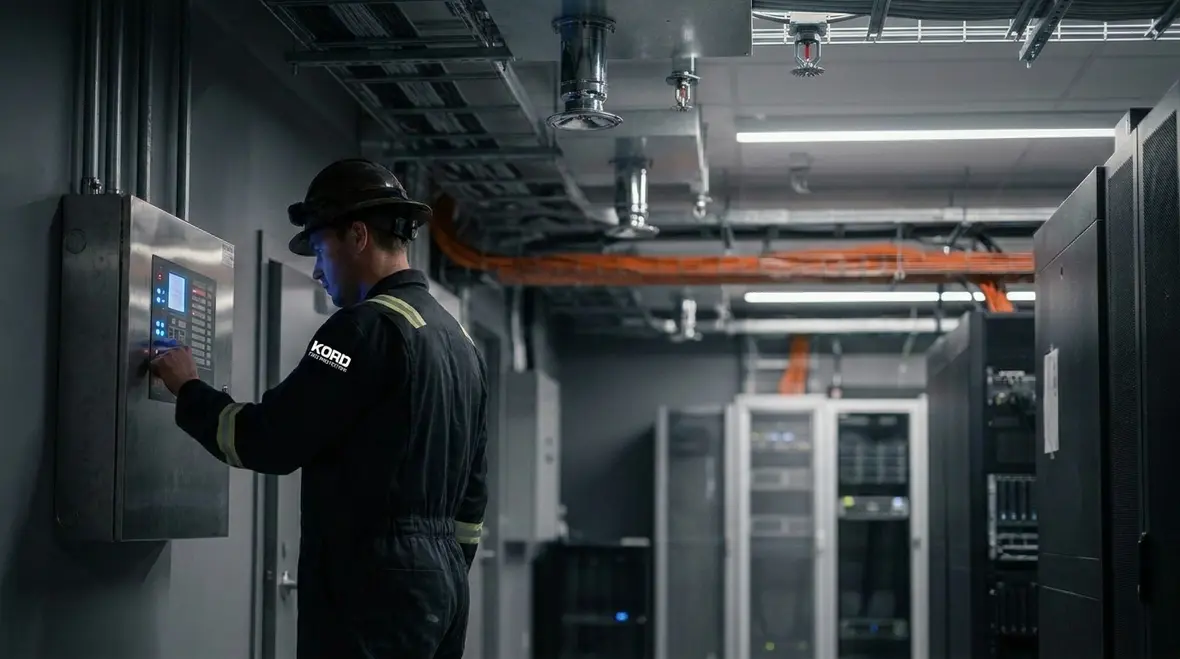Best Clean Agent for Data Center Fire Protection - Kord Fire Protection