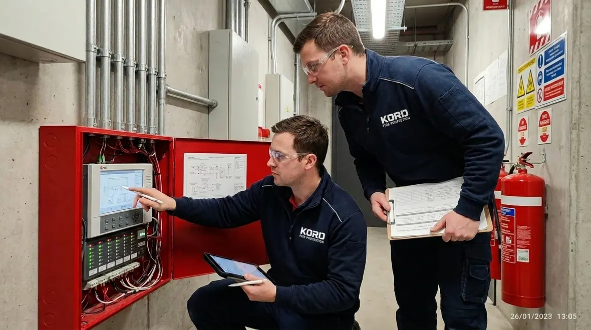 CAFAA 2026 and NFPA 72 fire alarm compliance hero image