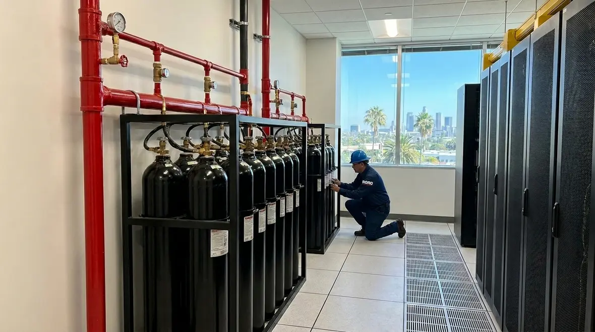 Clean agent fire suppression cost in Southern California hero image