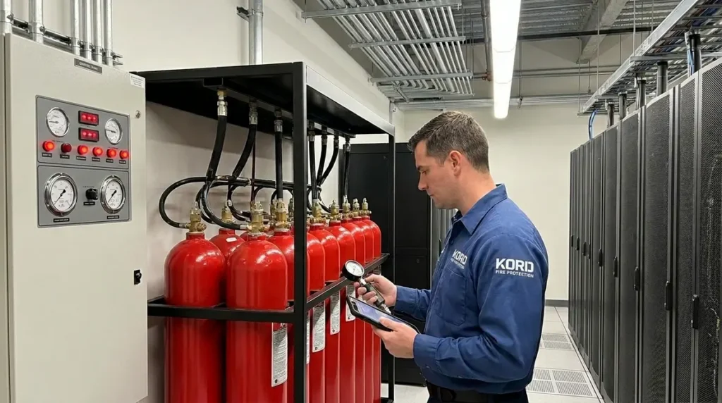 clean agent fire suppression maintenance