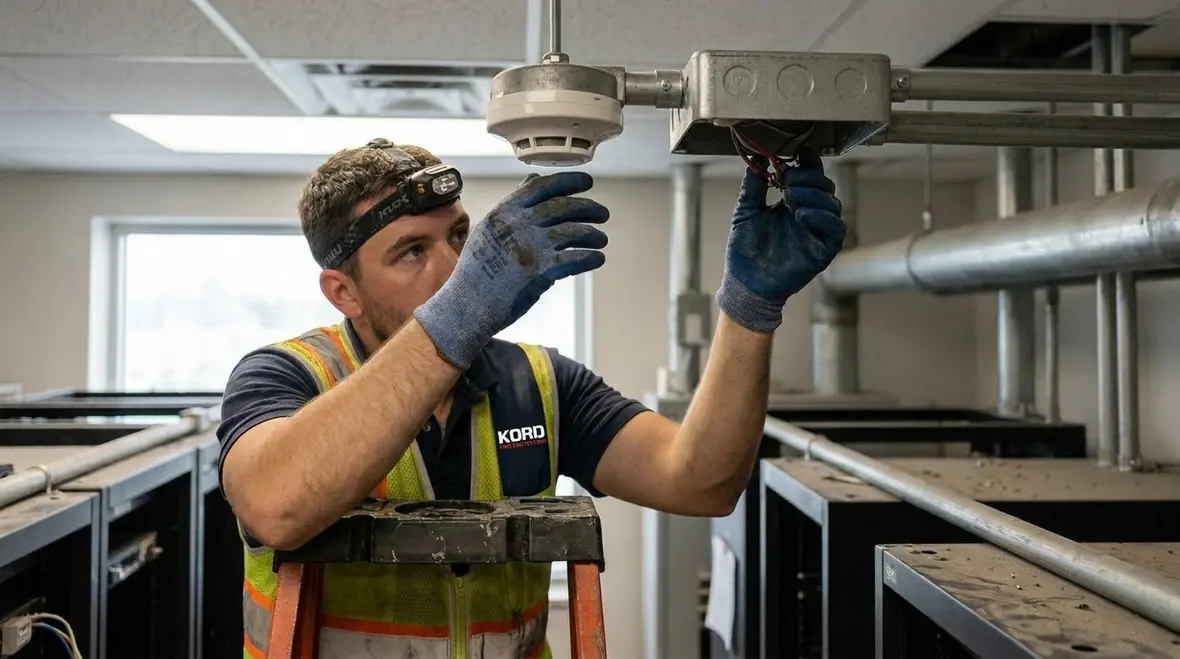Inspection and testing gaps in a clean agent fire suppression system