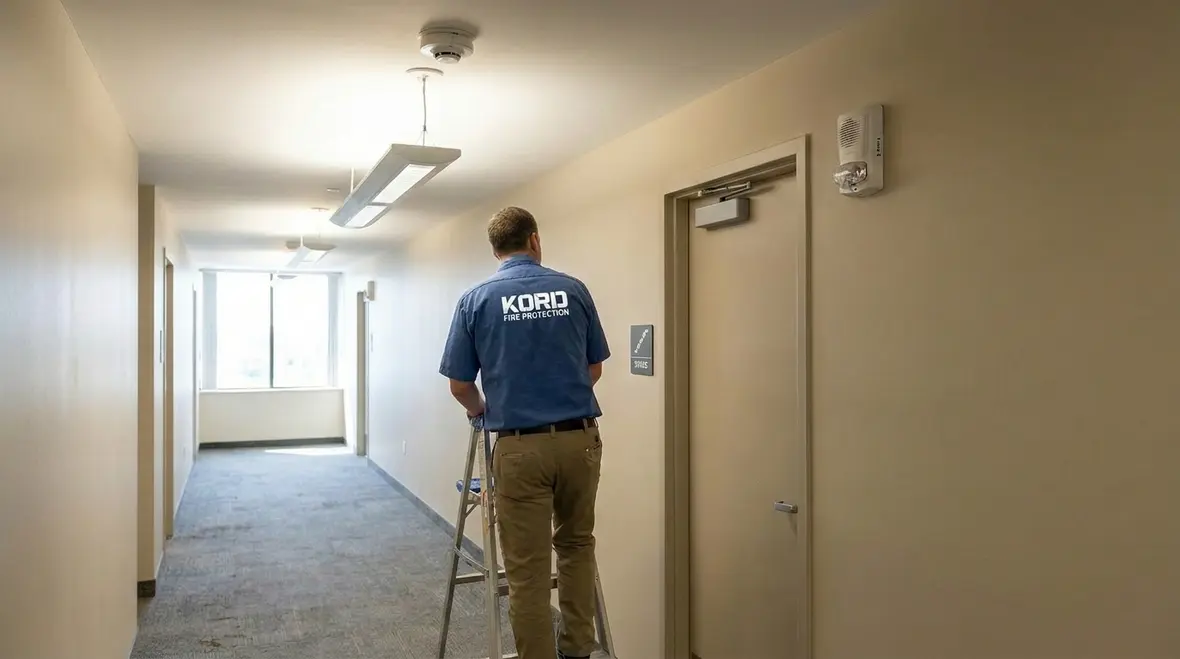Fire alarm zoning and layout for multi tenant commercial spaces