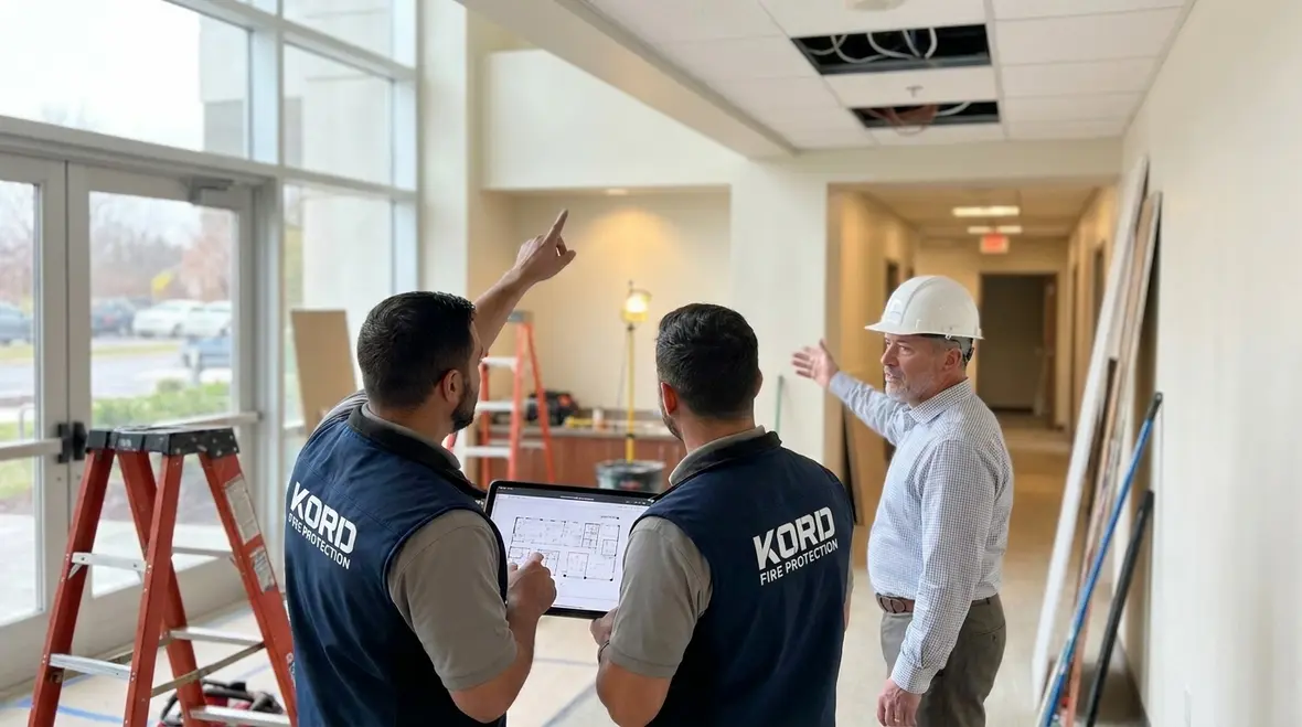 Commercial fire alarm system design for multi tenant buildings