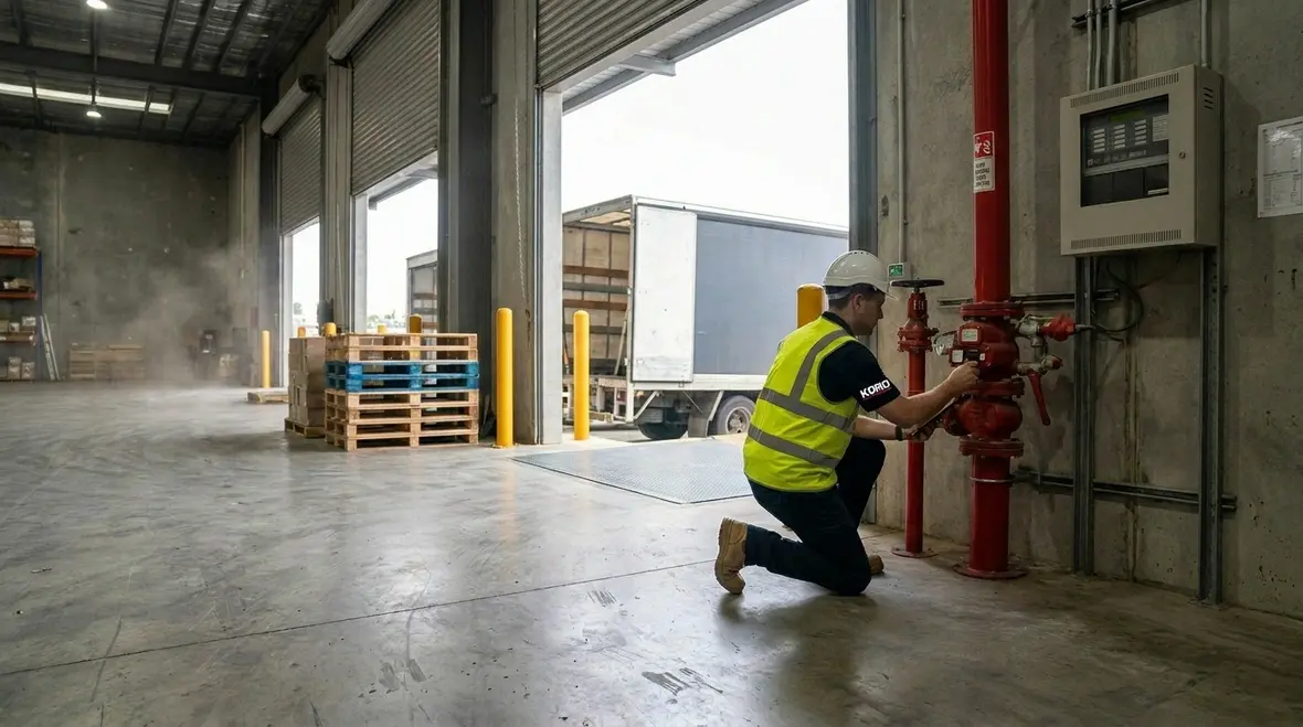 Warehouse electrical and equipment fire risk controls in practice