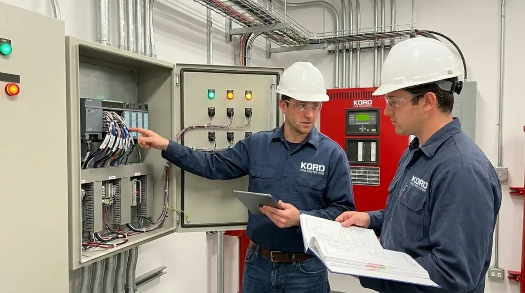 commercial fire suppression system integration