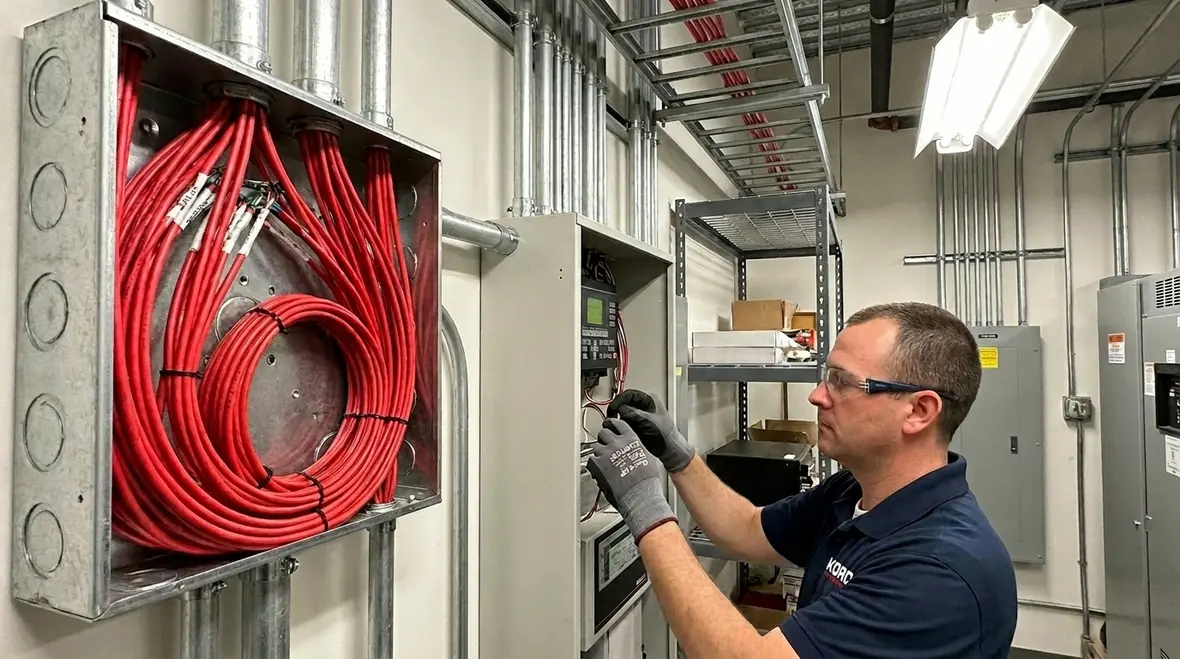 Fire alarm wiring best practices to reduce interference in commercial buildings