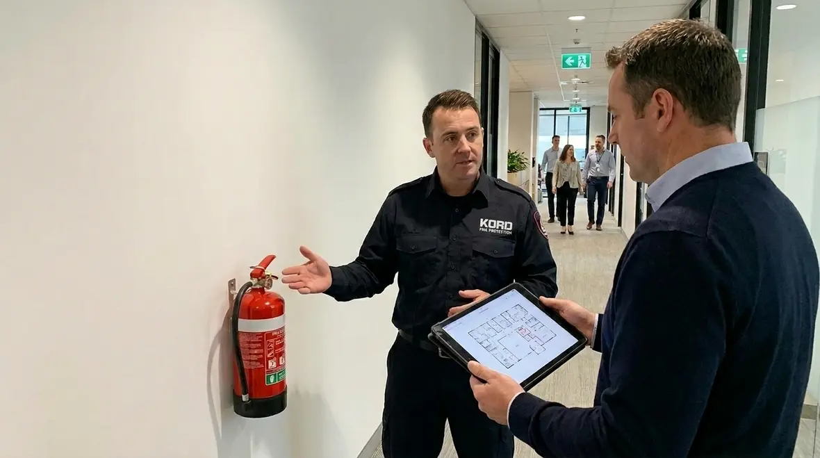 Fire extinguisher placement planning with Kord Fire Protection