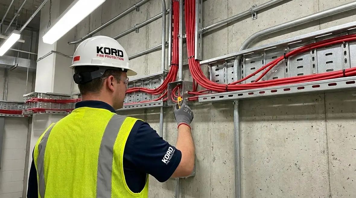 Fire protection electrical uptime with resilient wiring paths