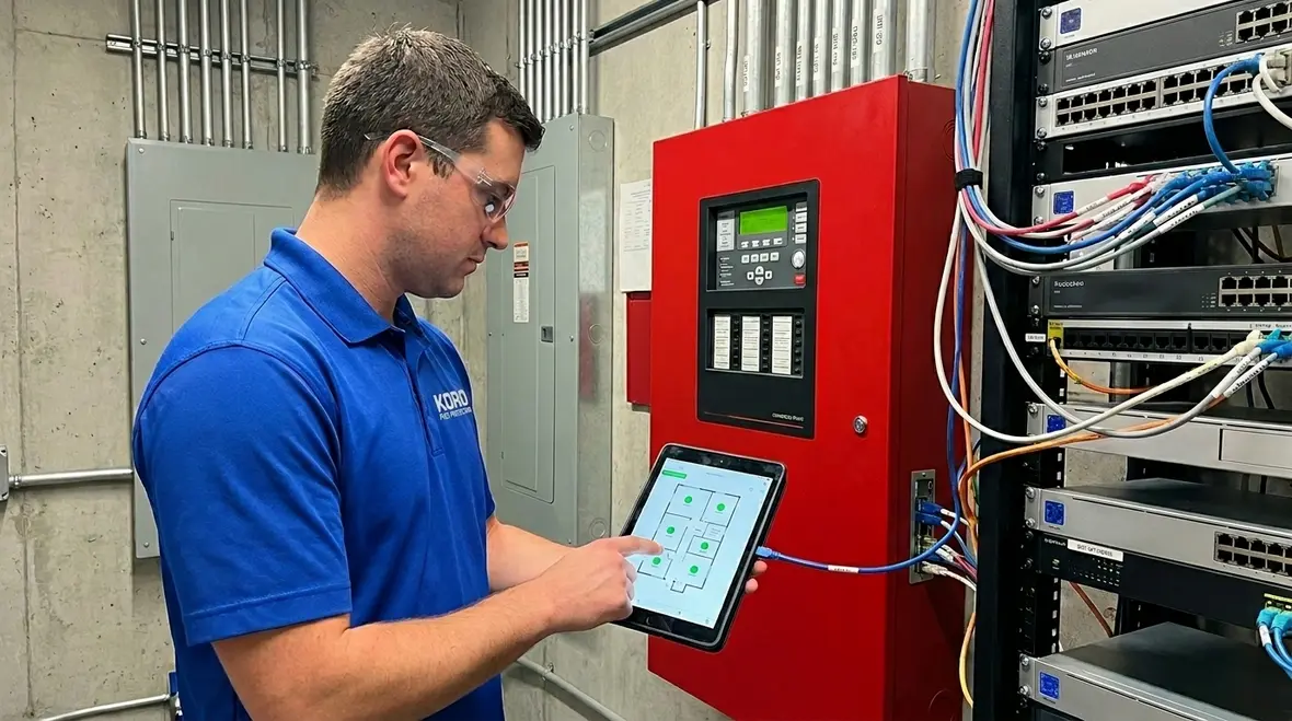 Fire Protection System Connectivity with Smart Building Integration