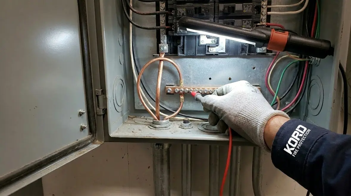 Fire Safety Electrical Panel Bonding for Fault Clearing
