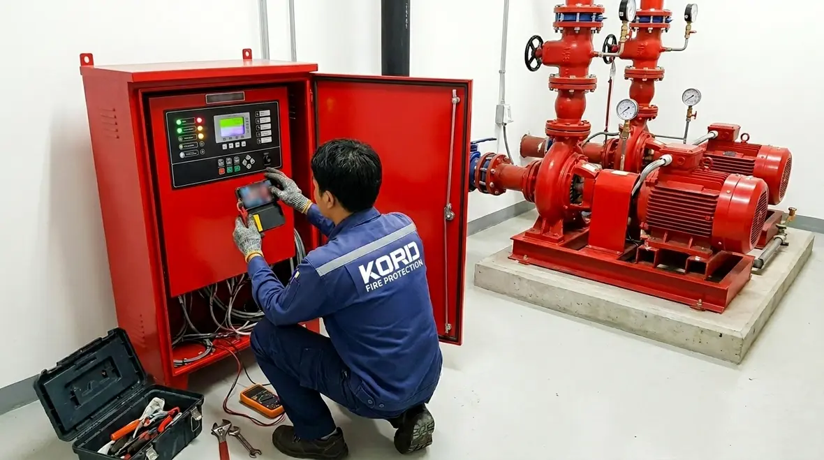 Fire sprinkler pump controller troubleshooting guide hero image