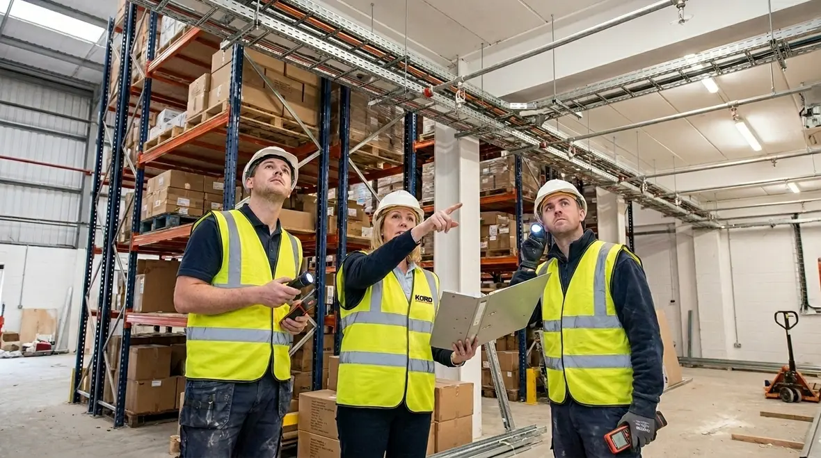 Fire suppression system documentation and compliance review