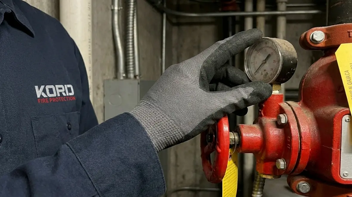 Fire suppression impairment signs and next steps in a commercial facility